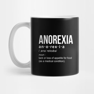 Anorexia definition shirt keep hope and stay alive Mug